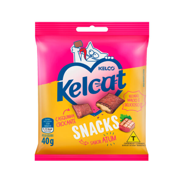 Snack Kelcat para Gatos Sabor Atum - 40g