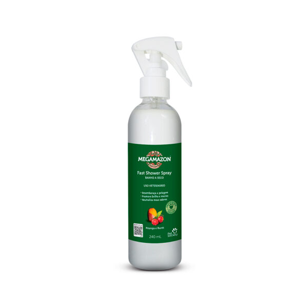 Megamazon Shampoo a Seco Pitanga E Buritti - 240 ml