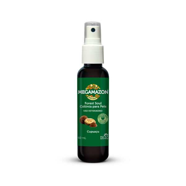 Body Splash Megamazon Forest Soul Cupuaçu para Cães e Gatos - 60ml